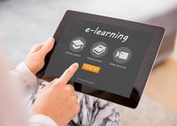 Sample-e-learning-website-on-tablet-computer-