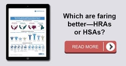 Which are faring better: HRSs or HSAs?
